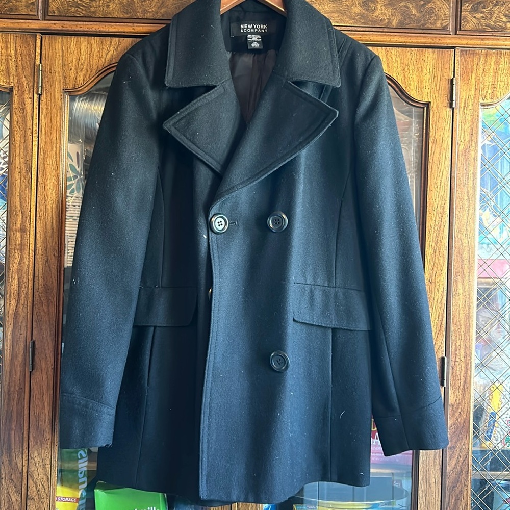 New York and Company woman coat size 14